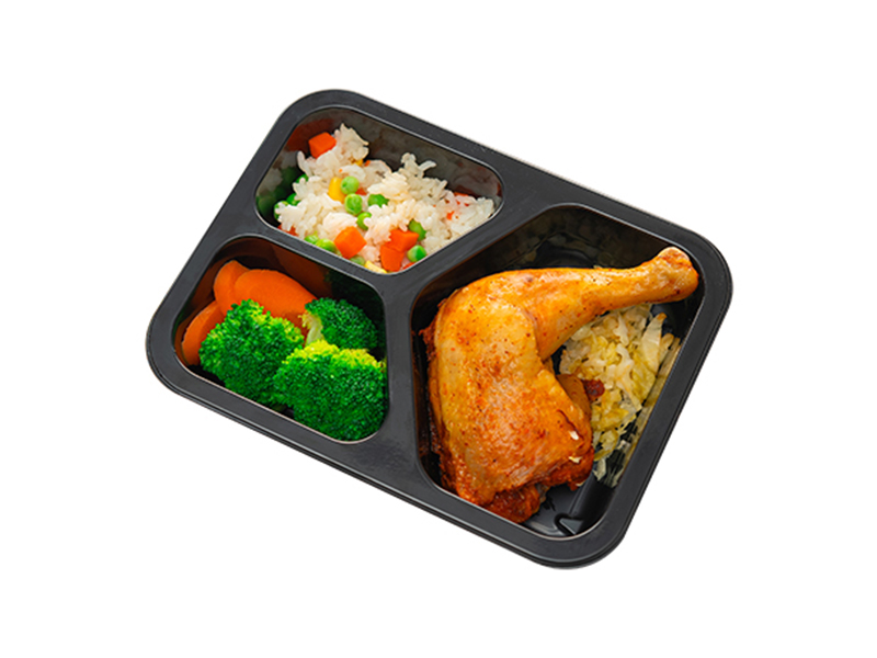 HSQY CPET Food Trays for High-Heat Oven and Microwave Packaging Харчовыя паддоны HSQY CPET для ўпакоўкі ў духоўцы і мікрахвалевай печы высокай тэмпературы