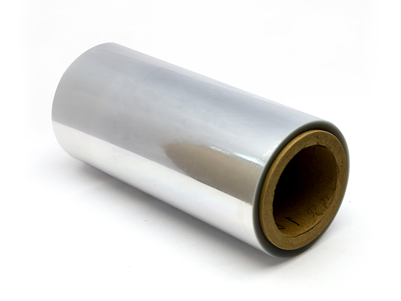 Průhledná plastová fólie z recyklovaného PET plastu RPET pro balení