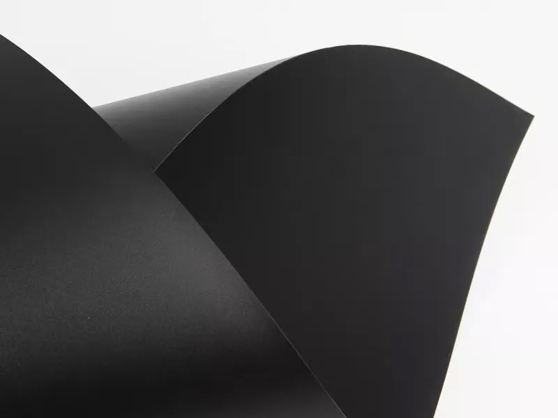 0.5mm Plastic Pvc Roll High Quality Rigid Black Glossy Pvc Sheet Roll For Screen Printing