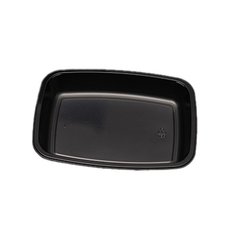 Wholesale Single Compartment Rectangular CPET Food tray Copy