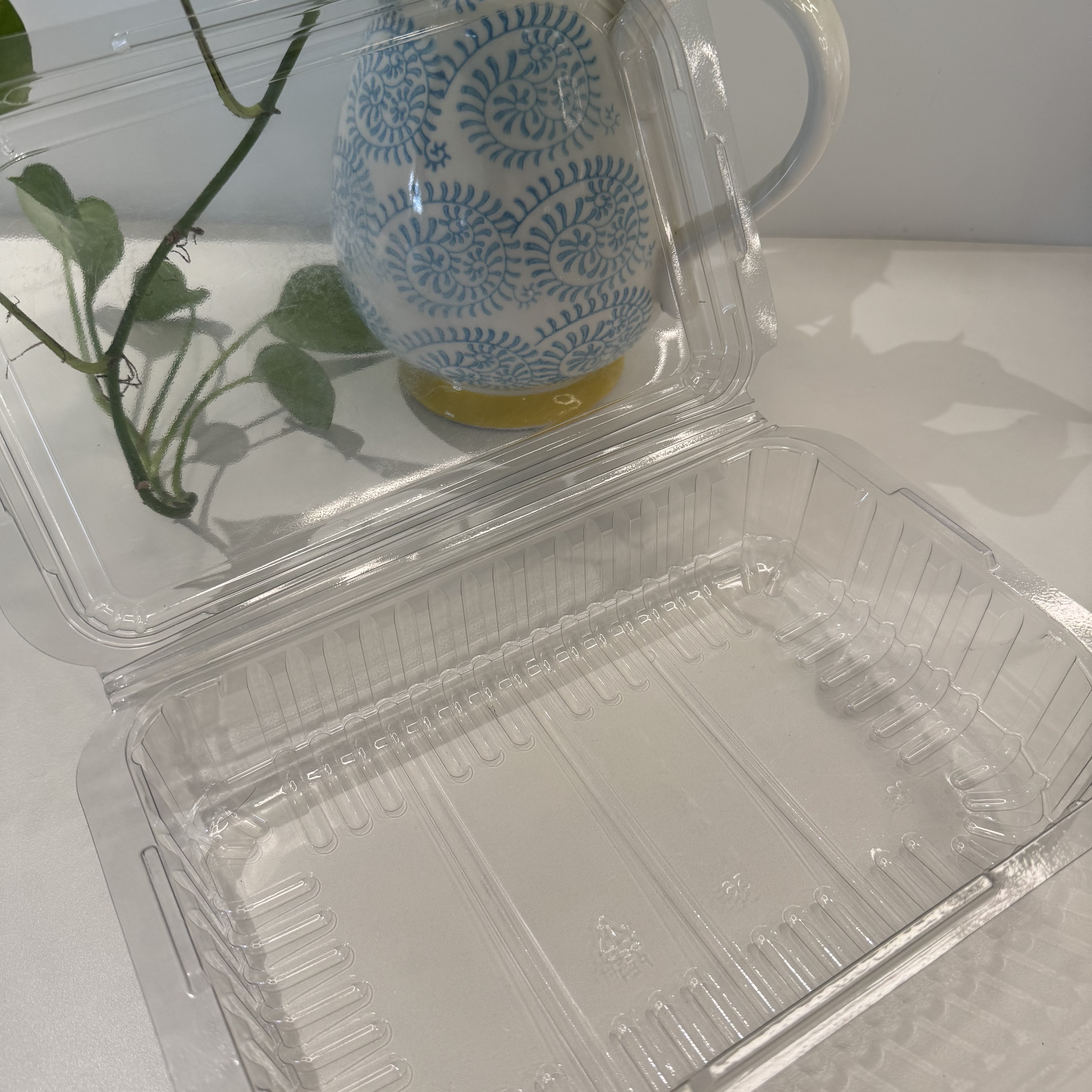 سینی گوشت PET درجه مواد غذایی بسته بندی پلاستیکی شفاف برای سوپرمارکت