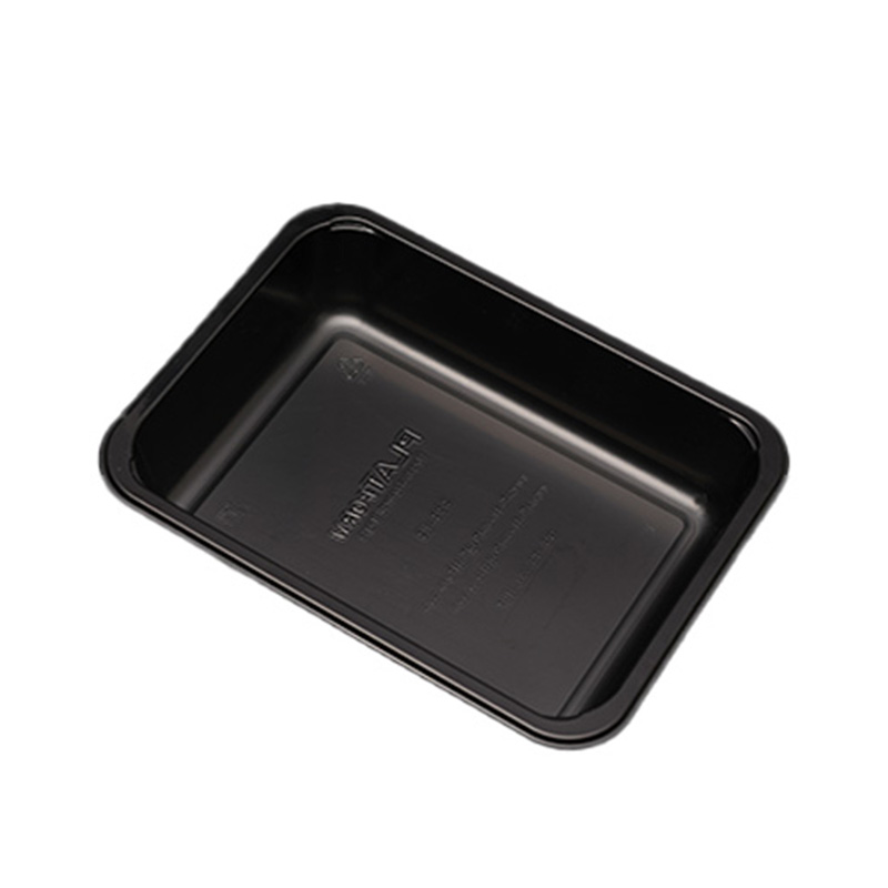 Disposable Microwave Single Compartment CPET Plastic Tray Copy