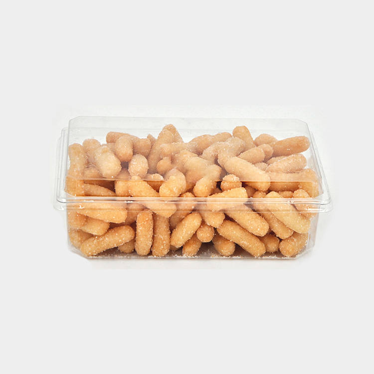 Disposable Transparent PET Plastic Pastry Containers Box With Dome Lid Copy
