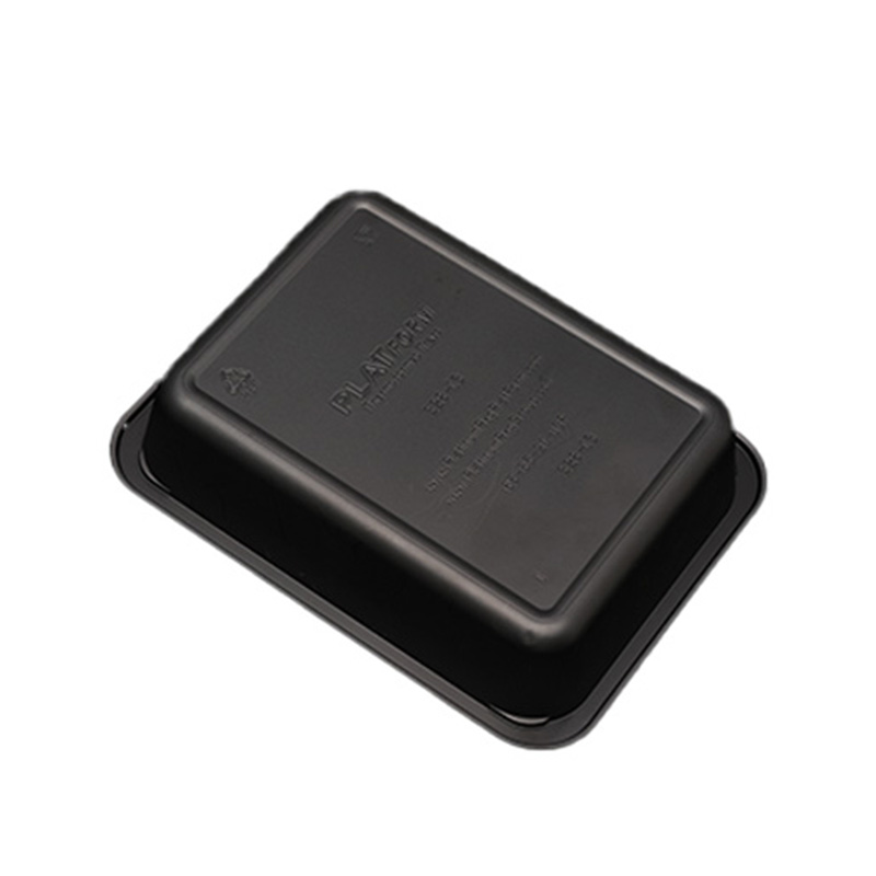 Disposable Microwave Single Compartment CPET Plastic Tray Copy